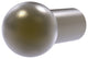 1" Cabinet Knob, Antique Brass