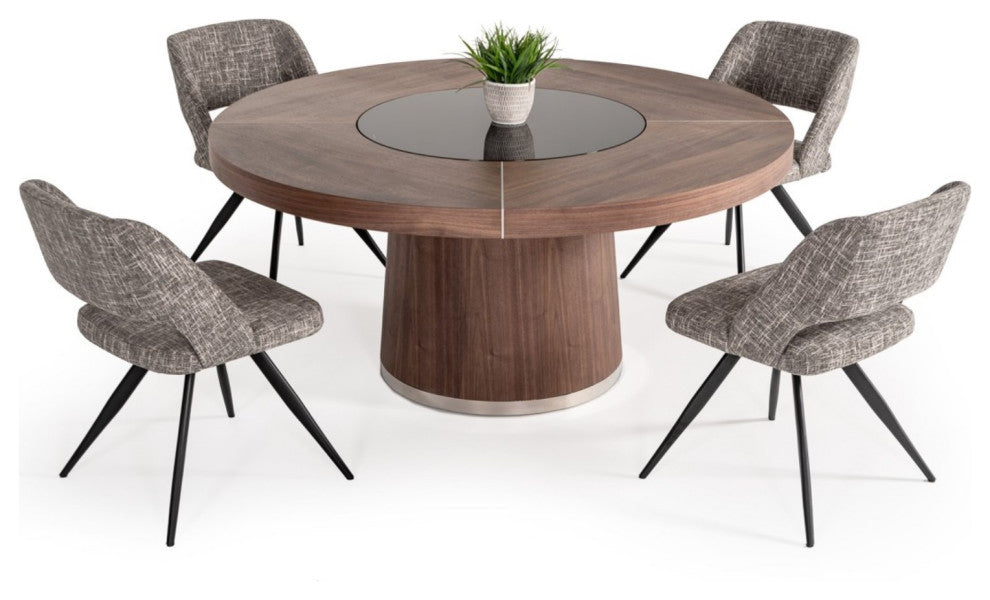 Modrest Houston Round Modern Dining Table