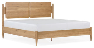 Daniel Solid White Oak King Bed, Natural
