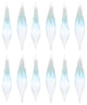 Beaded Glass Drop Ornament, 12-Piece Set
