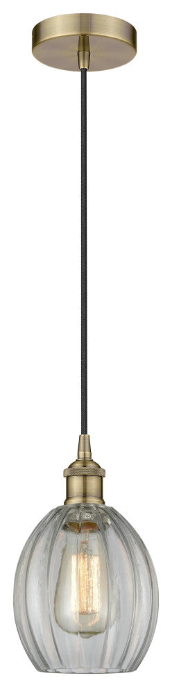 Innovations 616-1P-AB-G82 1-Light Mini Pendant, Antique Brass