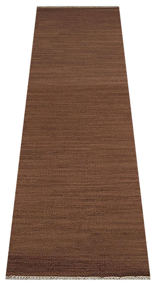 HAND WOVEN FLAT WEAVE KILIM WOOL ECO-FRIENDLY AREA RUGS-Solid,Light Brown