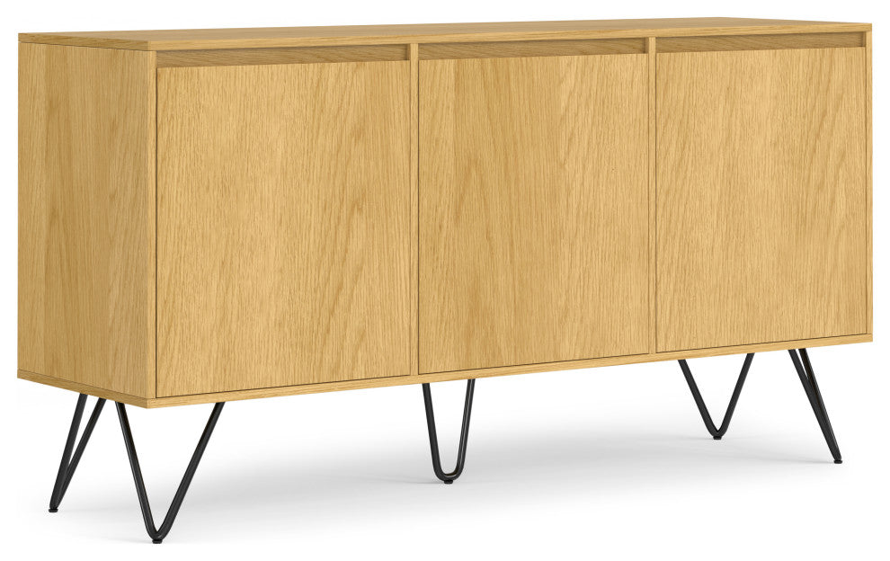 Hunter Sideboard Buffet, Oak Veneer