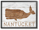 Stupell Industries Nantucket Whale, 11 x 14