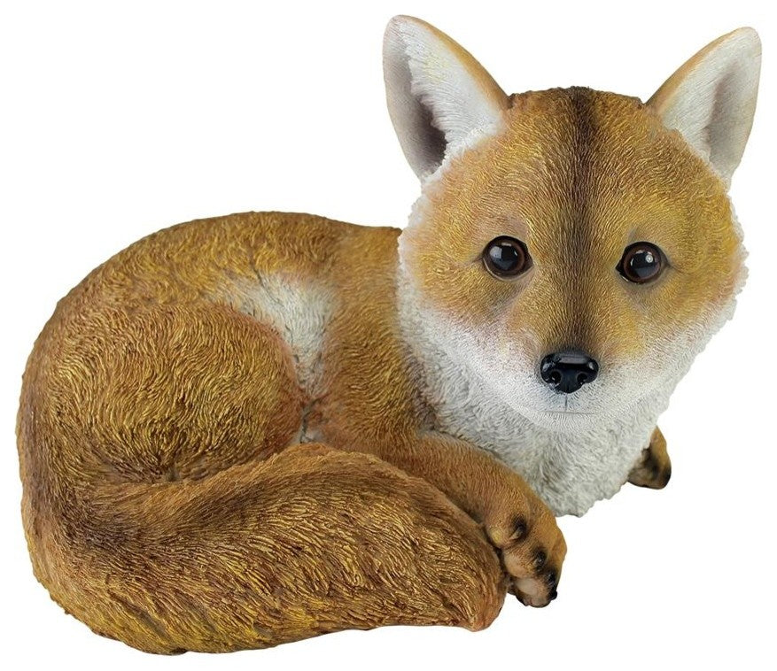 Diablo The Baby Red Fox Statue