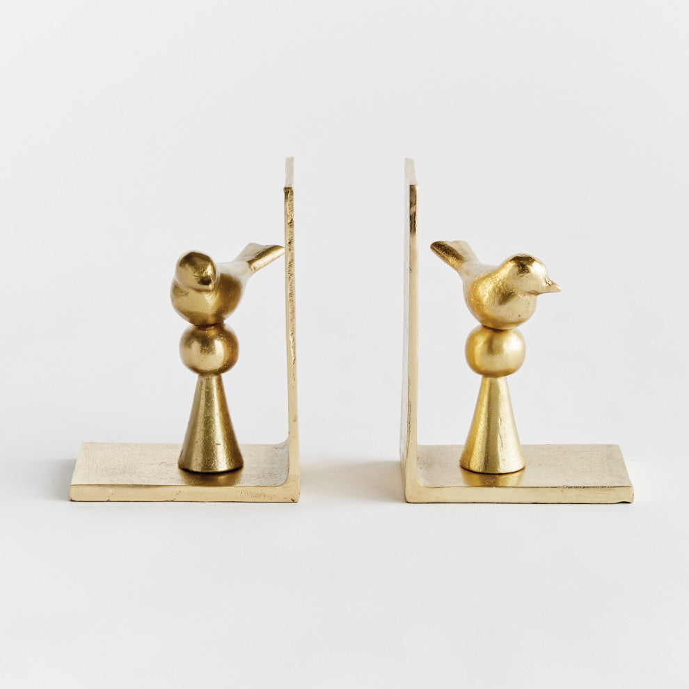 Birdsong Bookend Set