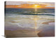 "Alba sulla battigia" Stretched Canvas Giclee by Adriano Galasso, 24"x18"