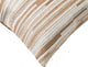 18"x18" Torino Seville Cowhide Pillow, Natural