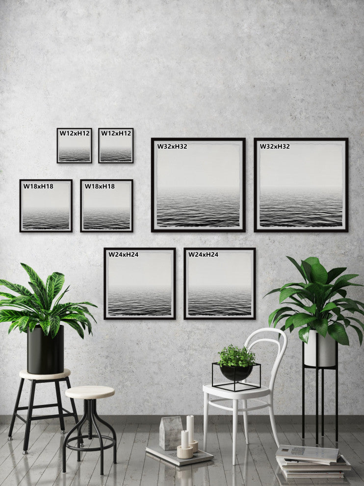 Destination Unknown Diptych, Set of 2, 24x24 Panels