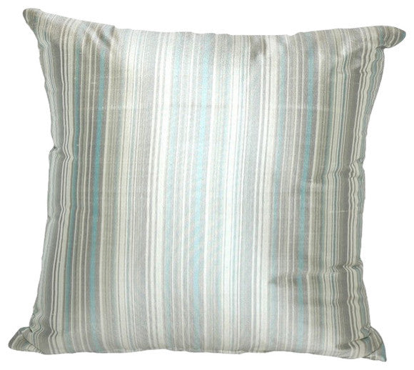 Ocean Breeze Square 90/10 Duck Insert Throw Pillow With Cover, 16X16