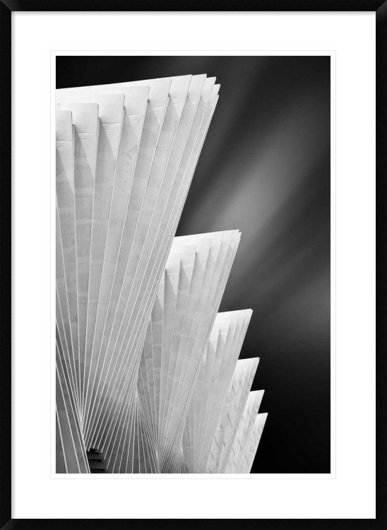 "Ivory Gates" Framed Digital Print by Michiel Hageman, 27x38"