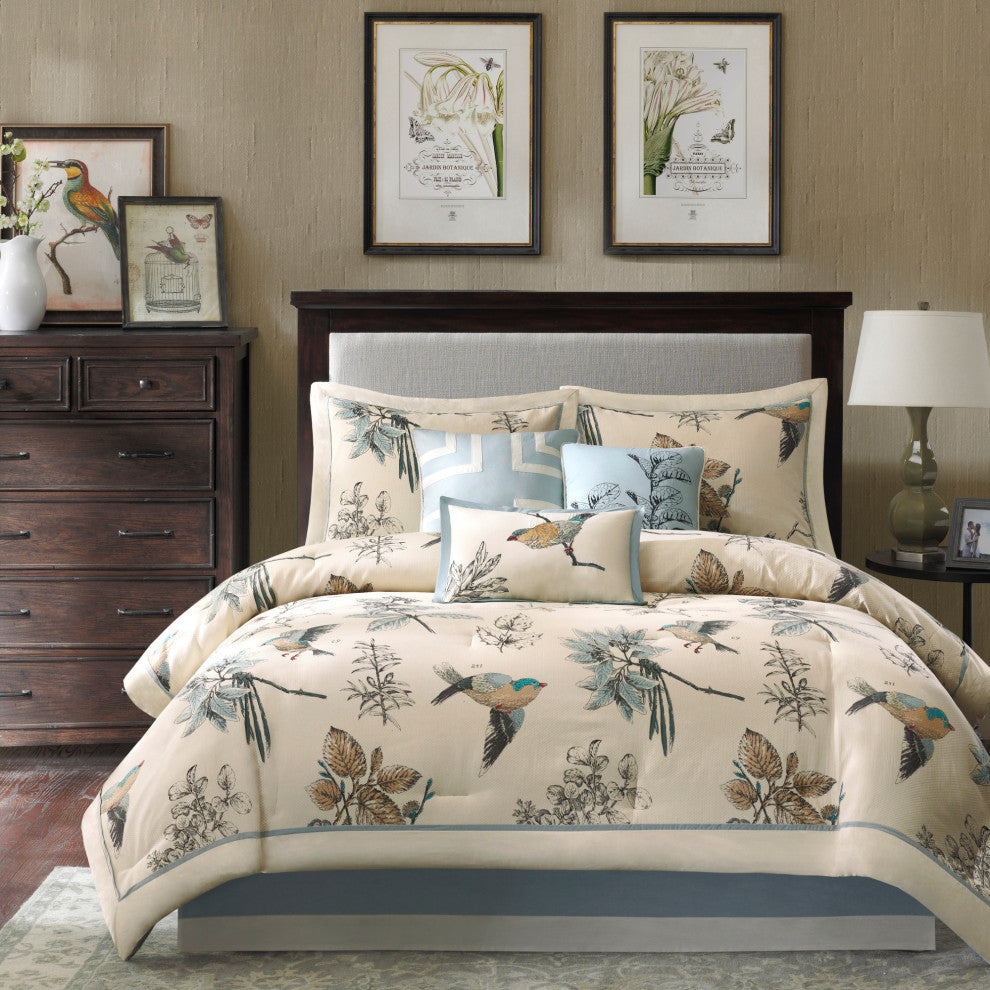 Madison Park Mateless 7-Piece Comforter Set, King