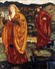 Sir Edward Burne-Jones Merlin and Nimue, 20"x25" Wall Decal Print