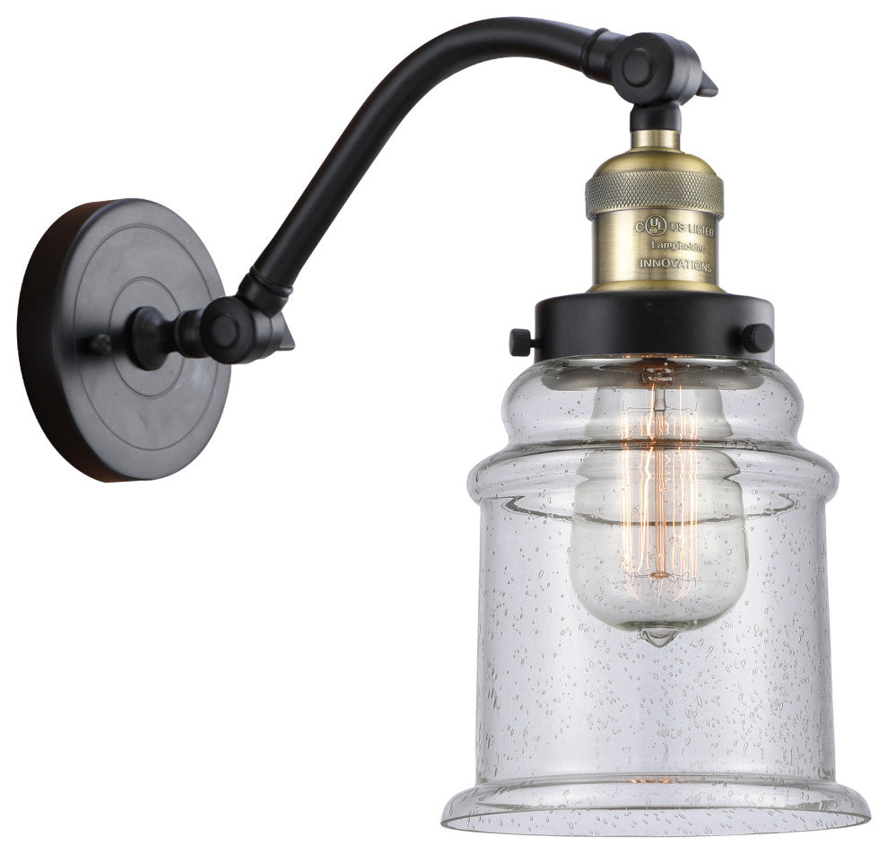 INNOVATIONS LIGHTING 515-1W-BAB-G184-LED Canton 1 Light Sconce