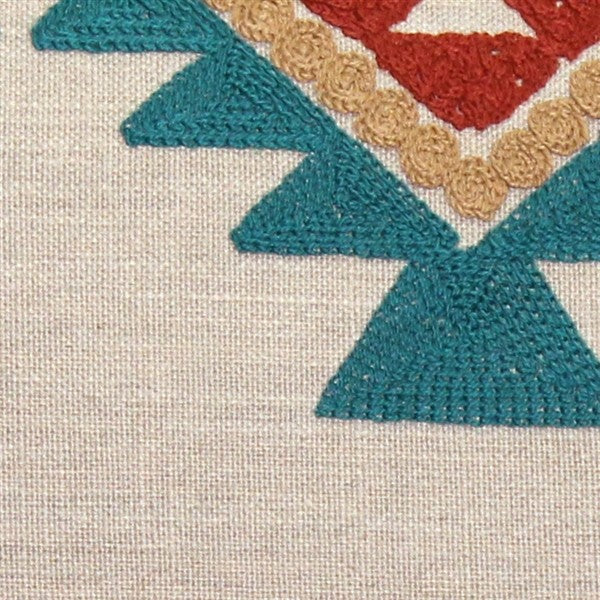 Pillow Decor, Tulum Coast Embroidered Throw Pillow 12x20