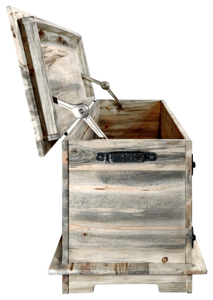 Big Sky Collection Rugged Sawn 6' Blanket Chest, Natural