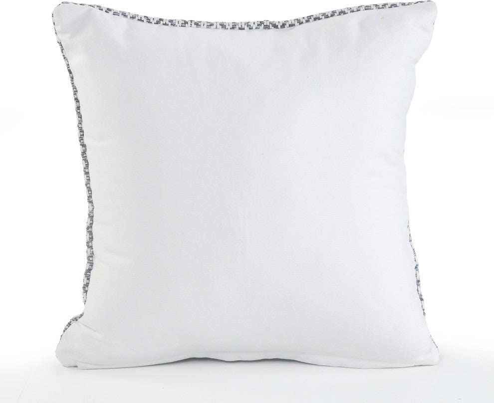 Intertwining Diamond Throw Pillow