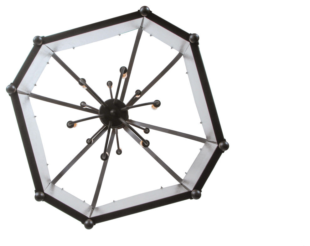 42" W Citadel 12 Light Pendant