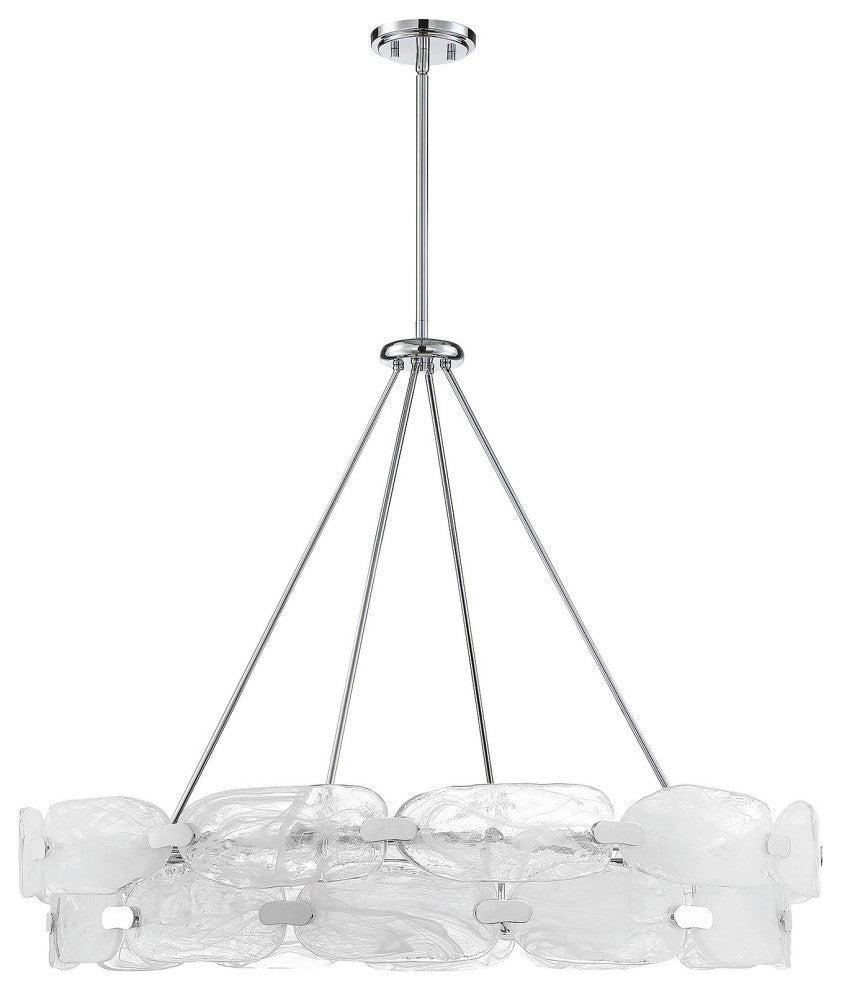 Vasare Chrome, 12-Light Pendant