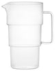 Pila Half Gallon Glass Drink Pitcher With Spout 64oz