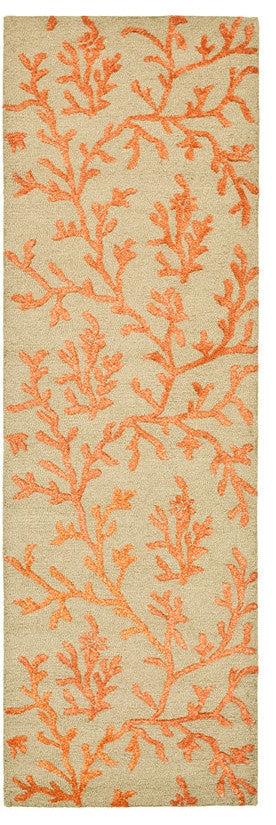 Safavieh Soho Soh214A Floral Rug, Green/Gold, 7'6"x9'6"