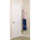 H12101 Hinge It Towel Bars, Hook Valet, 3 Towel Bars, Hook ALL-IN-ONE, White