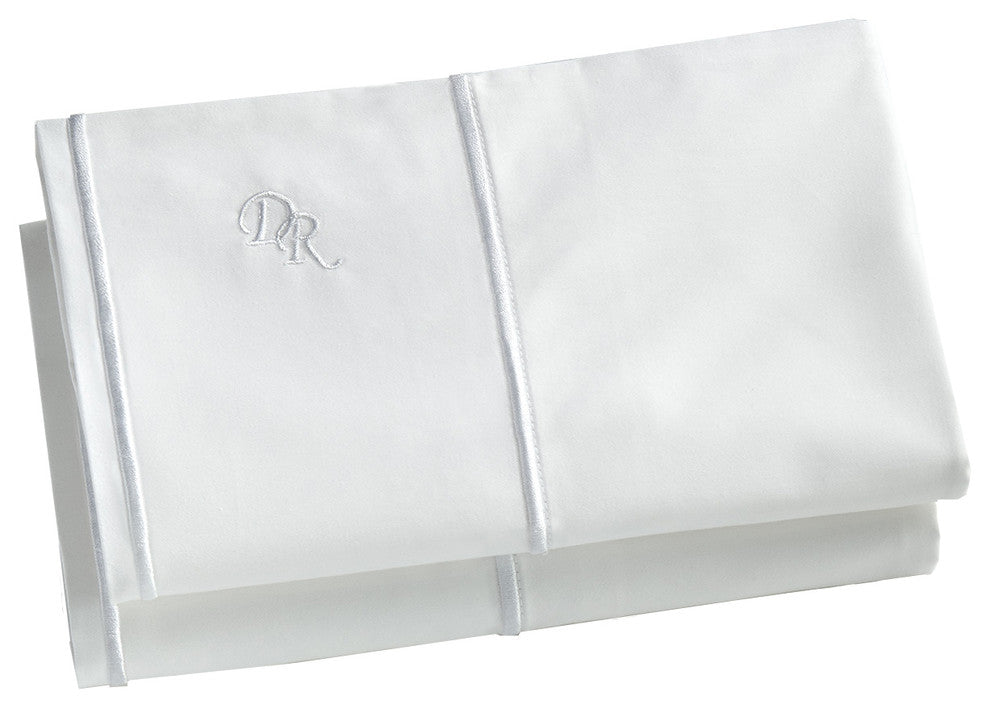 Debora Ultra Luxurious QueenBed Sheet Bright white