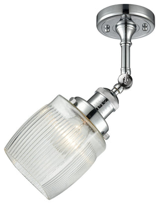 Innovations Lighting 201F-Pc-G302 1 Light 14 Inch Semi-Flush Mount