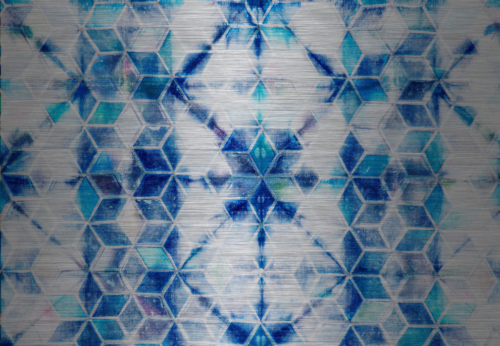 "Tinghir" UV Ink Print on Brushed  Aluminum, 36"x24"