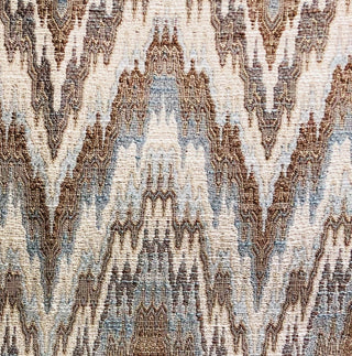 Mid Night Oblique Ridge Wave Luxury Throw Pillow, 18"x18"