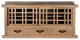 Tansu Long TV Stand, Natural Walnut