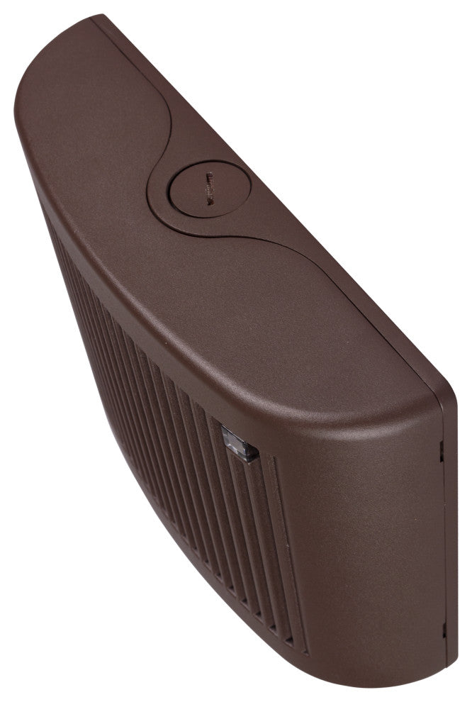 EOF Series Bronze Outdoor LED Full Cutoff Emergency Wall Pack with Photocell, 30