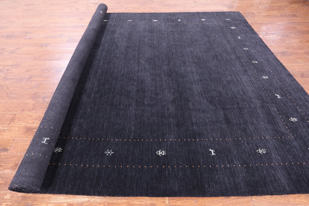 Persian Gabbeh Handmade Rug 8' 11" X 11' 10" Q11363