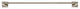 Italia Capri 24" Towel Bar, Brushed Nickel