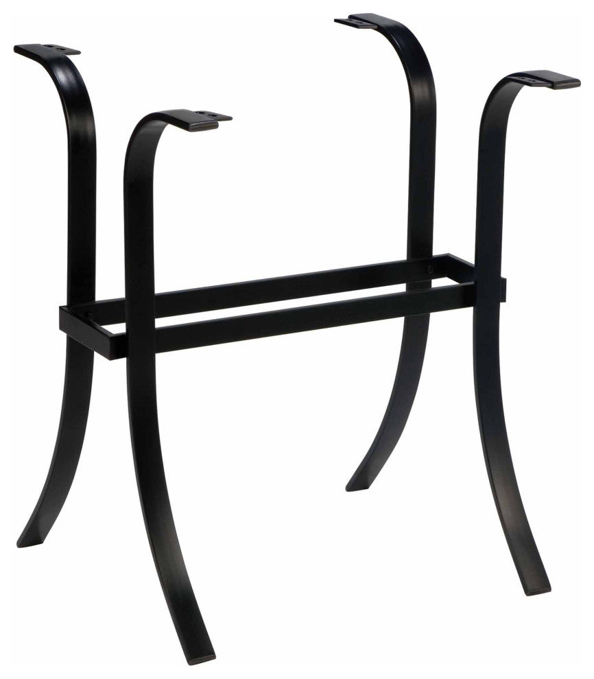 Rectangle/Oval Balcony Base, Antique Bisque