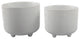 Set Of 2  Hiero Footed Planter