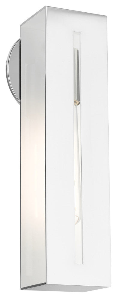 Polished Chrome Urban, Industrial, Single Sconce