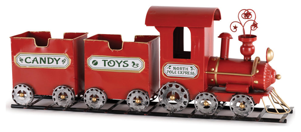 Toy Train on Track Display 29.25"L