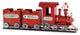 Toy Train on Track Display 29.25"L