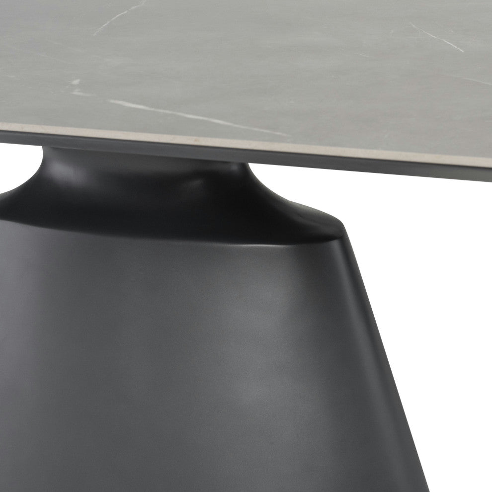 Taji Grey Ceramic Dining Table, HGNE321