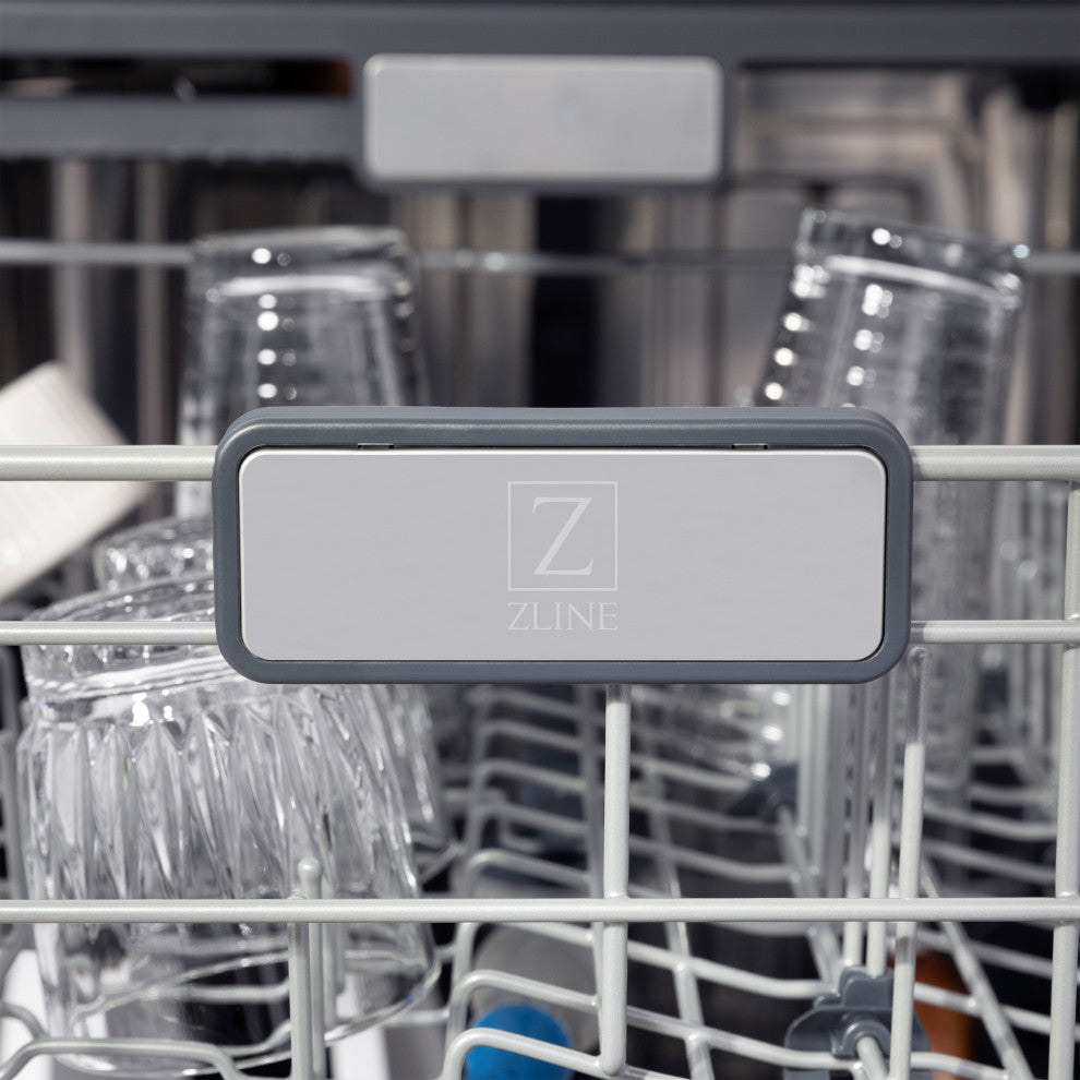 ZLINE 24" Tall Tub Dishwasher, White Matte DWMTZ-WM-24-CB