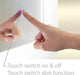 Dyconn Faucet Edison Oval Wall Mounted Backlit Vanity Bathroom LED Mirror, 18"w