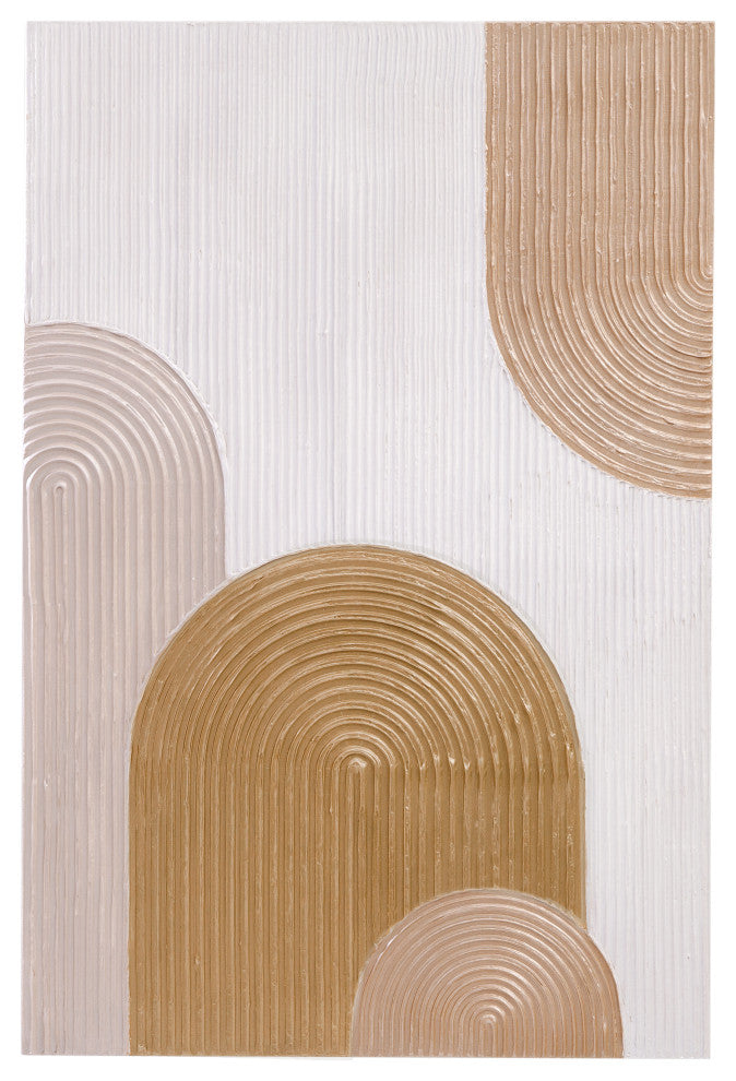 Iggy Canvas Art - White