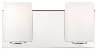 Access Lighting 62581LEDDLP/OPL Oslo 2 Light 14"W LED Vanity - Chrome