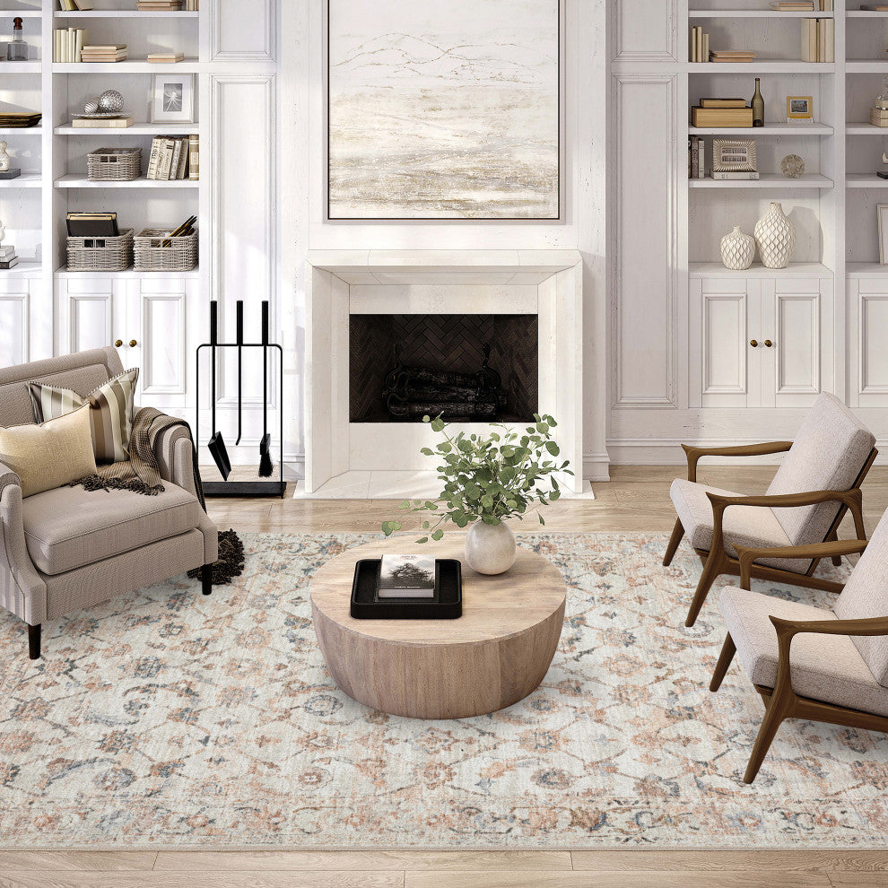 Jericho JC4 Linen 8' x 10' Rug