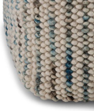 Zoey Woven Cube Pouf
