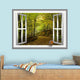 VWAQ, 3D Bird Wall Sticker, Nature Window Decal Peel And Stick, 18"x22"