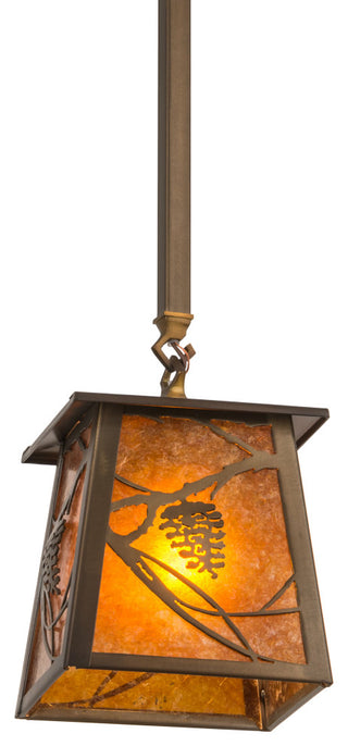 7Sq Whispering Pines Mini Pendant