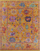 8' 3" X 9' 9" Turkish Oushak Hand Knotted Wool Rug - Q16052