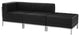 Hercules Imagination Series Black Leather 3 Piece Chair and Ottoman Set